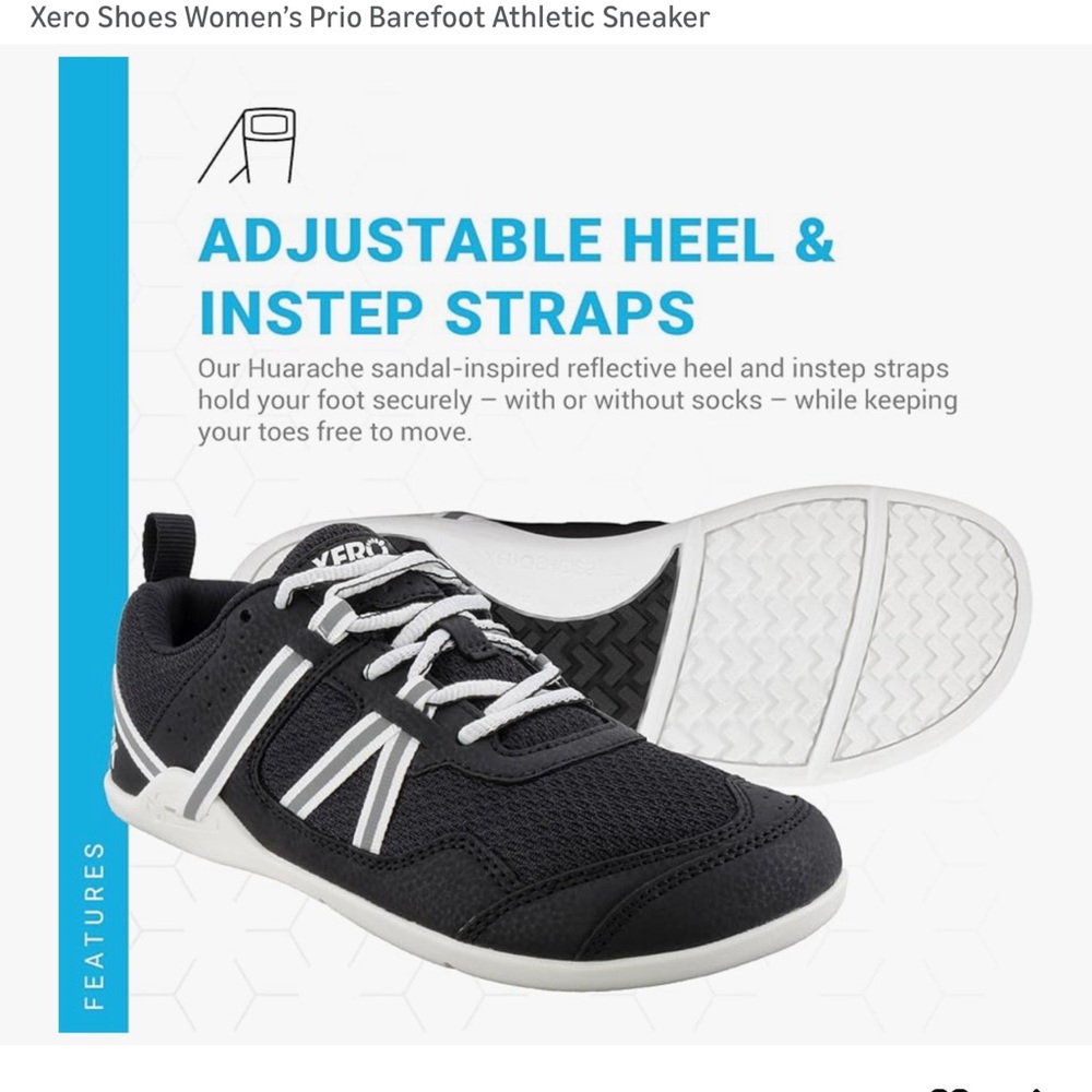 Xero Shoes Women’s Prio Barefoot Athletic Sneaker - Picture 4 of 15